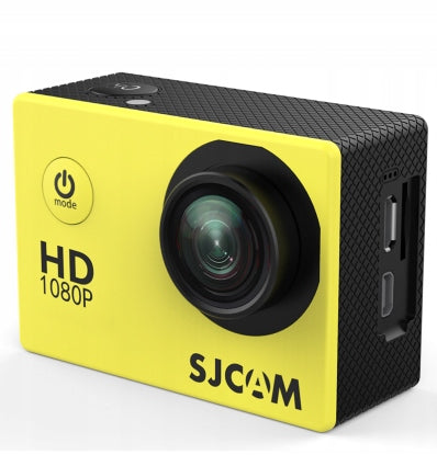 2X Sports camera SJCAM SJ4000 FULLHD 1080p MENU PL ORG yellow 30FPS Model SJ4000