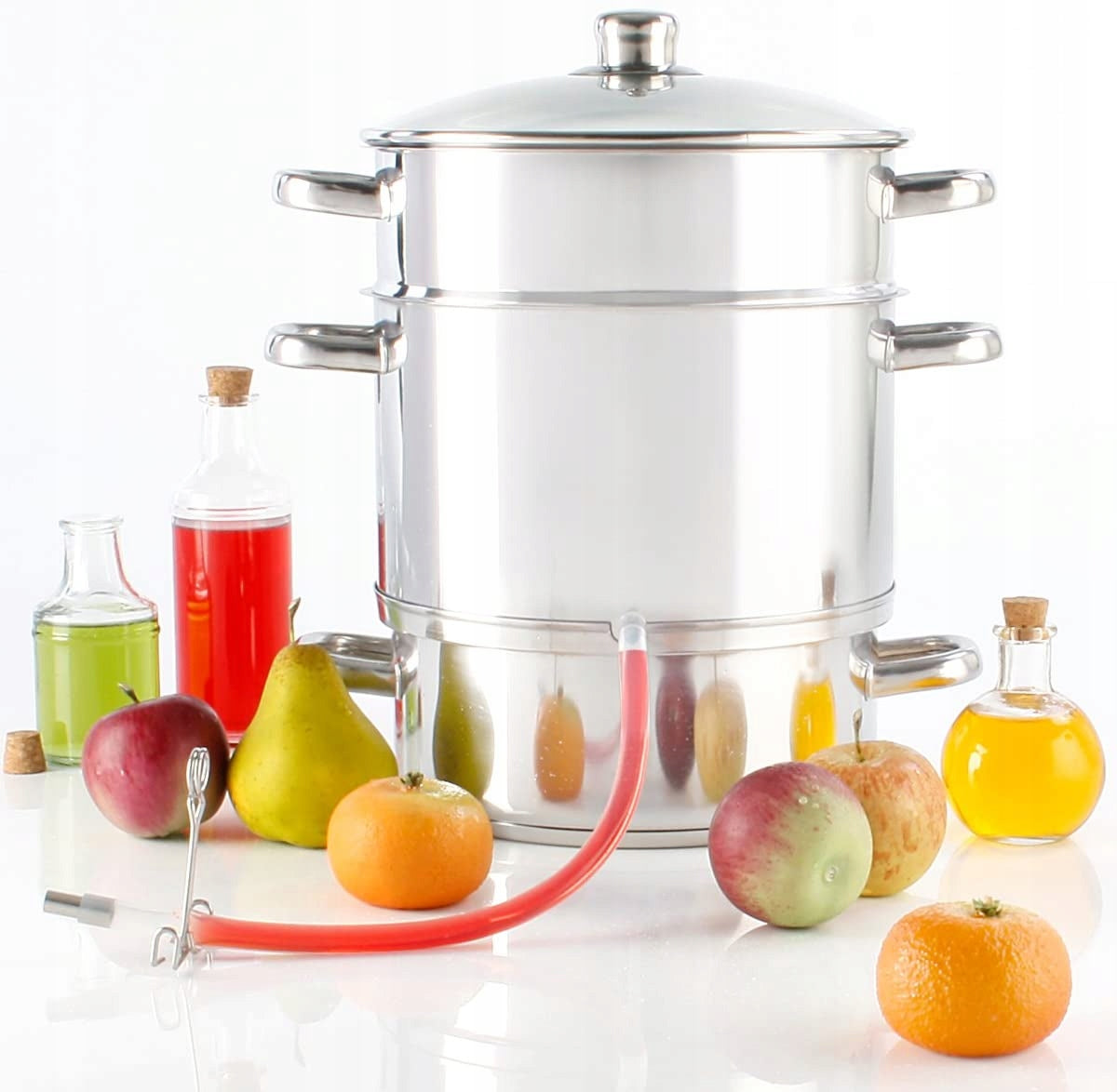 2X Steam juicer 14,5 l stainless steel