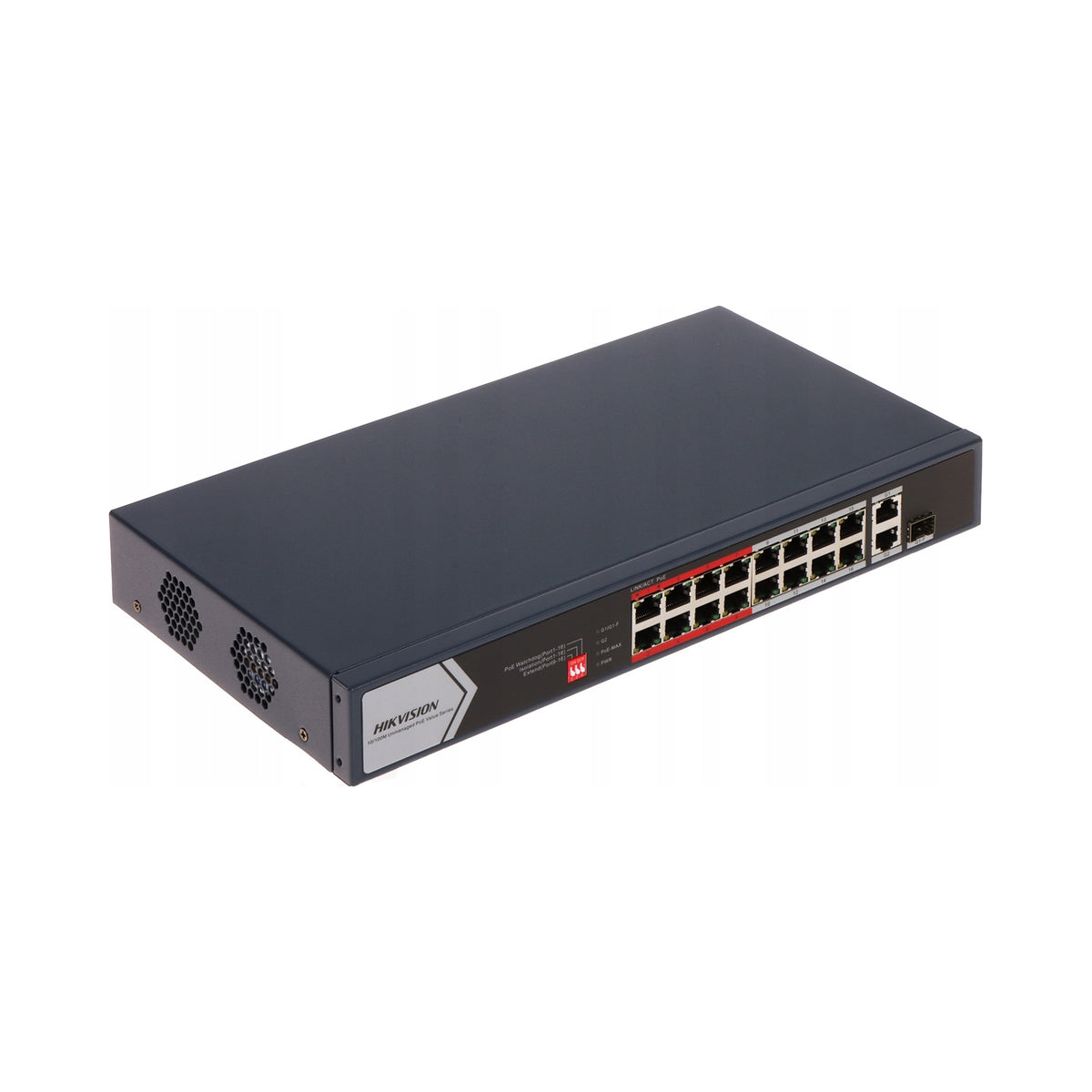 2X Switch 16-port Hikvision DS-3E0318P-E/M(C)