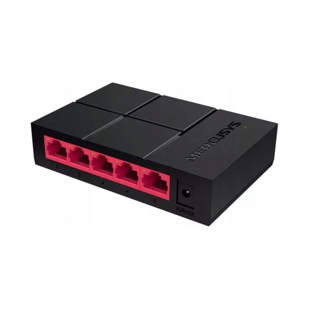 2X Switch Mercusys MS105G | 10/100/1000 | 5-Port | Gigabit Ethernet