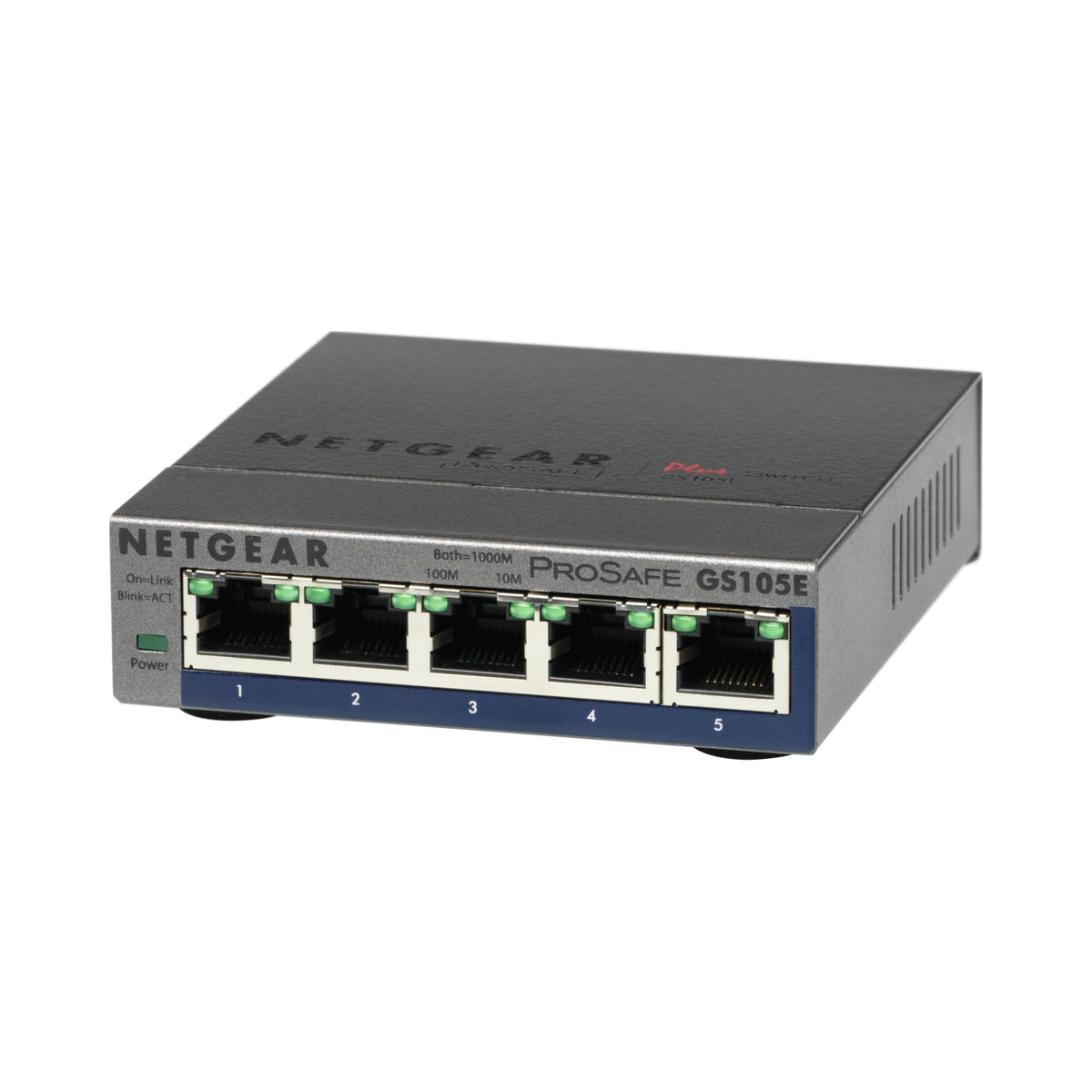 2X Switch Netgear 5p GS105E (5x100/1000Mbit)