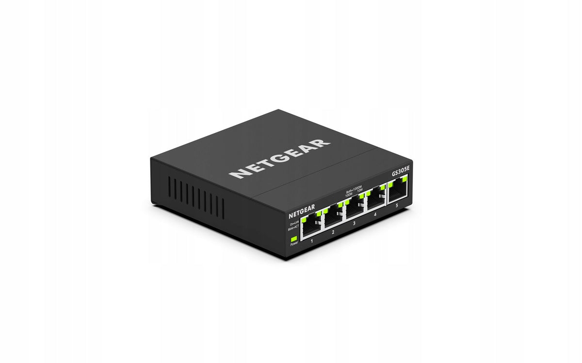 2X Switch Netgear 5p GS305E (5x10/100/1000Mbit) Manufacturer Netgear