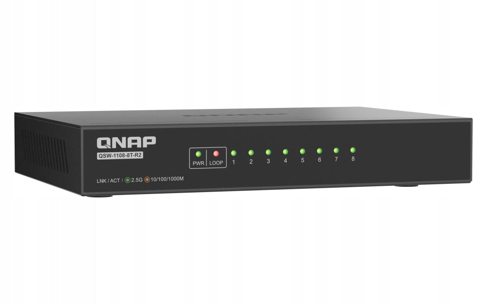 2X Switch QNAP QSW-1108-8T-R2
