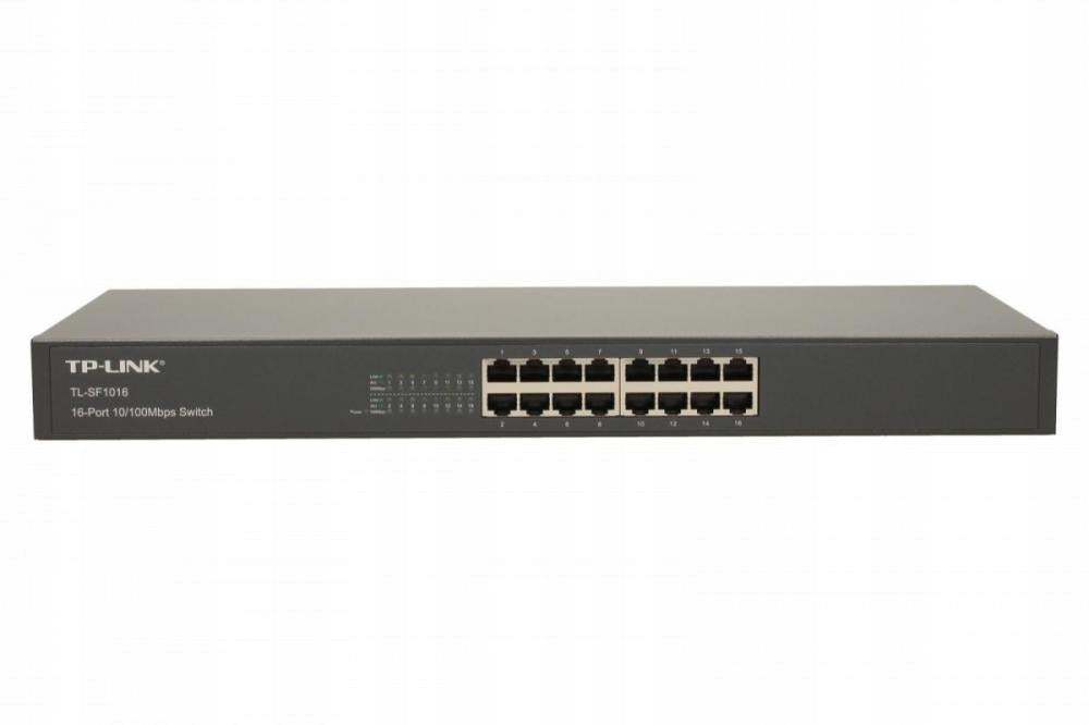 2X Switch TP-Link 16p TL-SF1016 Rack (16x10/100Mbit)