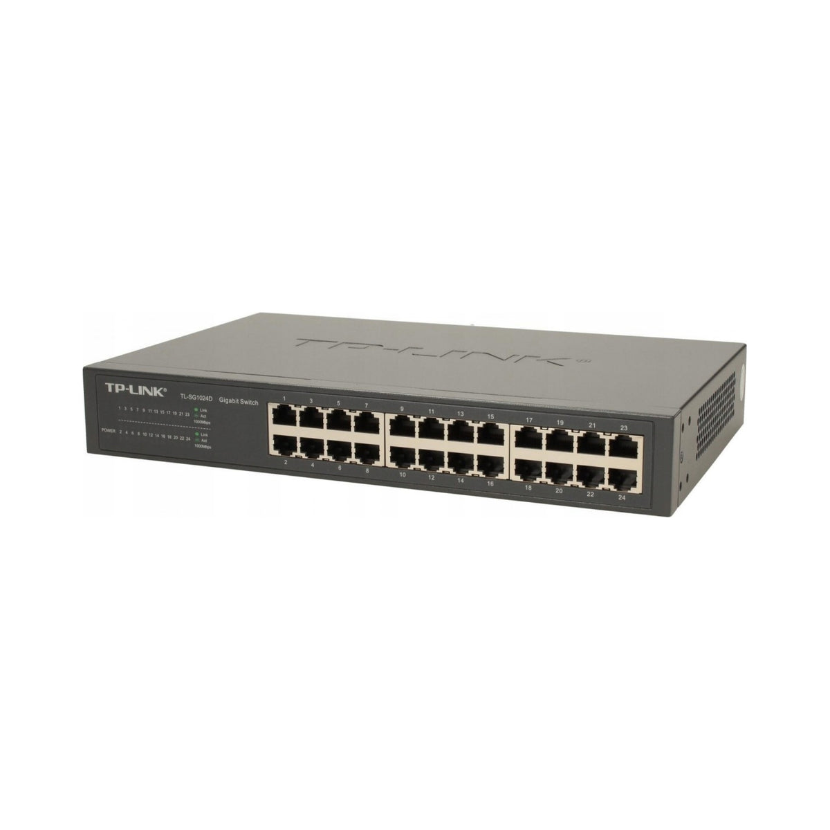 2X Switch TP-Link 24p TL-SG1024D (24x10/100/1000Mbit)