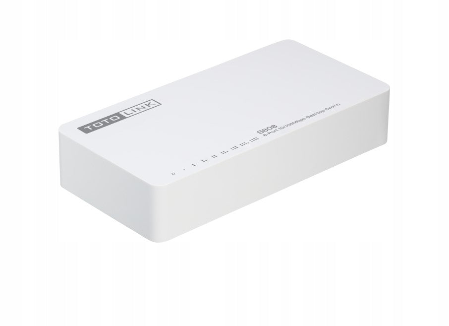 2X Switch Totolink 8p S808-V5 (8x10/100Mbit)
