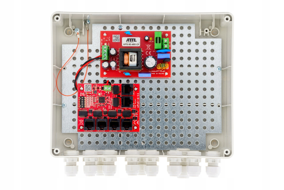 2X Switch for 5 IP-5-11-L2 ATTE cameras