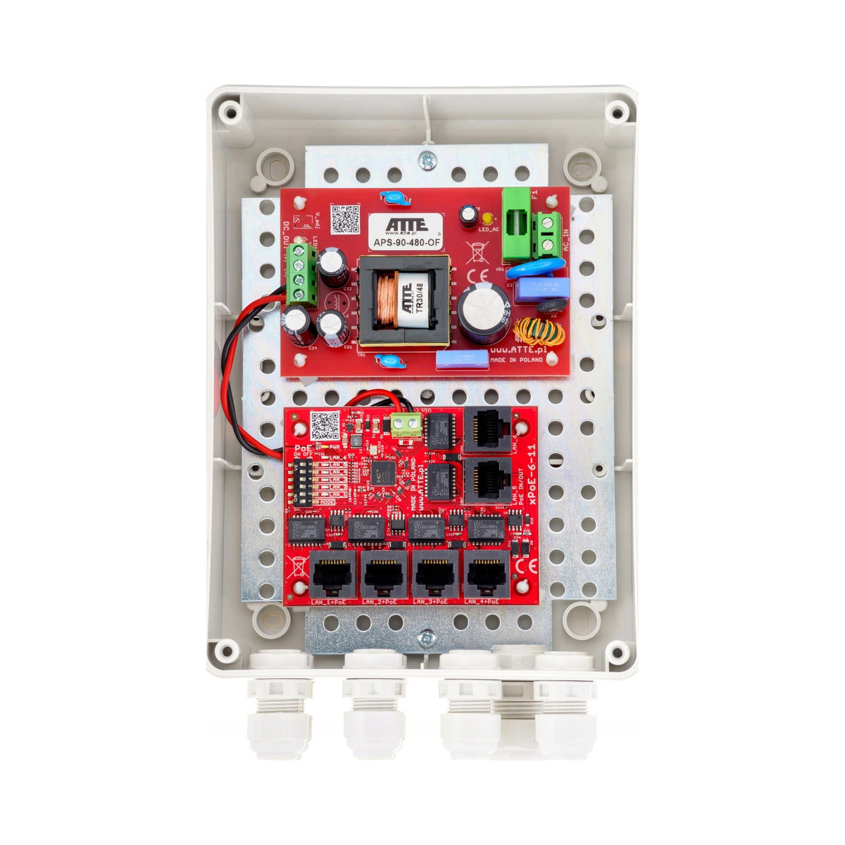 2X Switch for 5 IP Cameras - 5-11-M2 ATTE