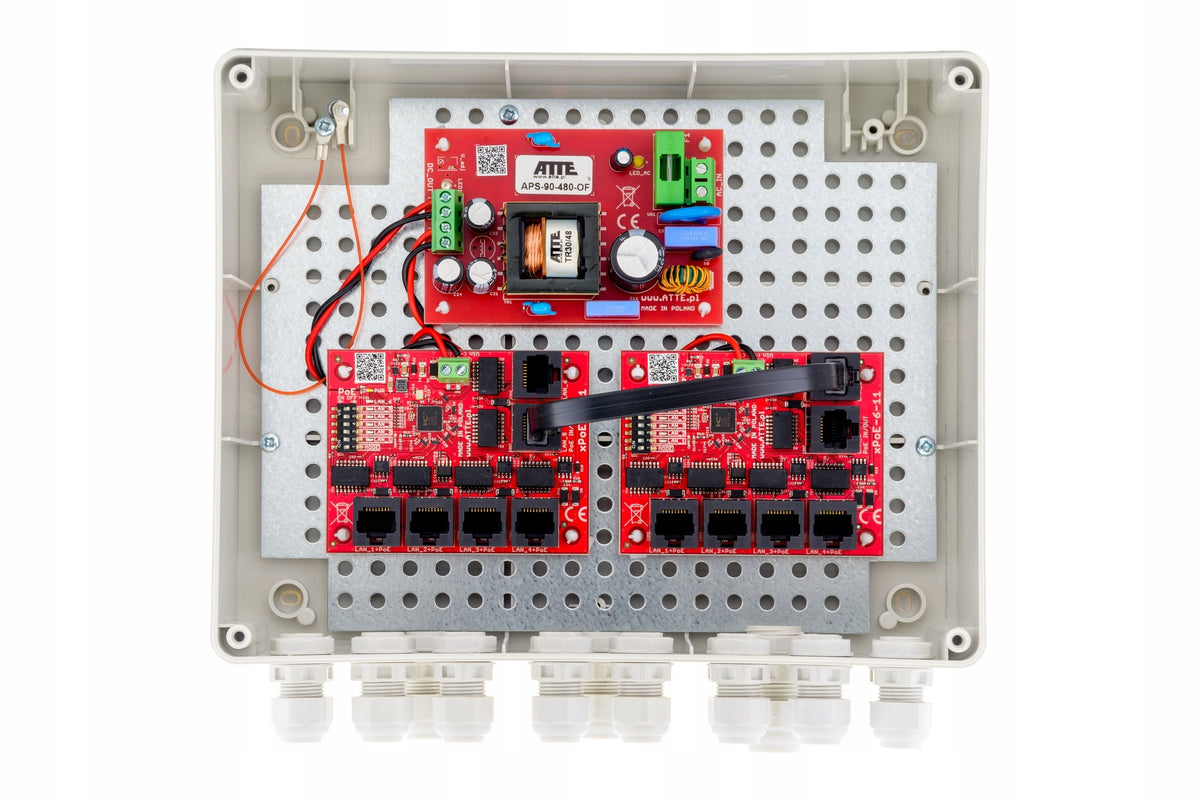2X Switch for 9 IP-9-11-L2 ATTE cameras