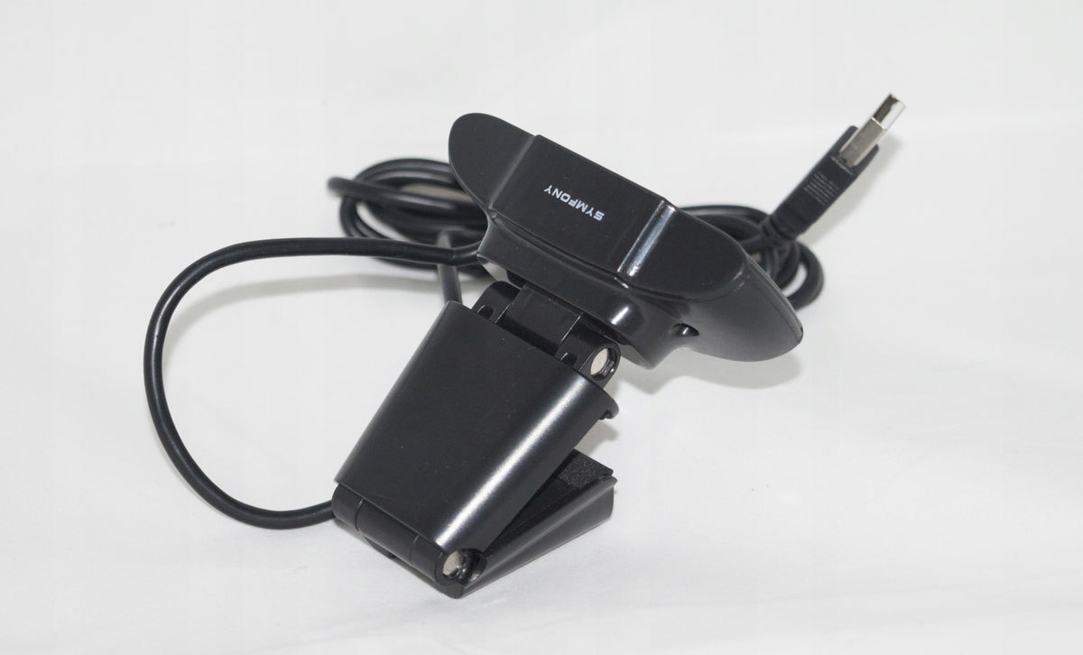 2X Symfony Webcam with Microphone FHD, WC-1 Black Model WC-1