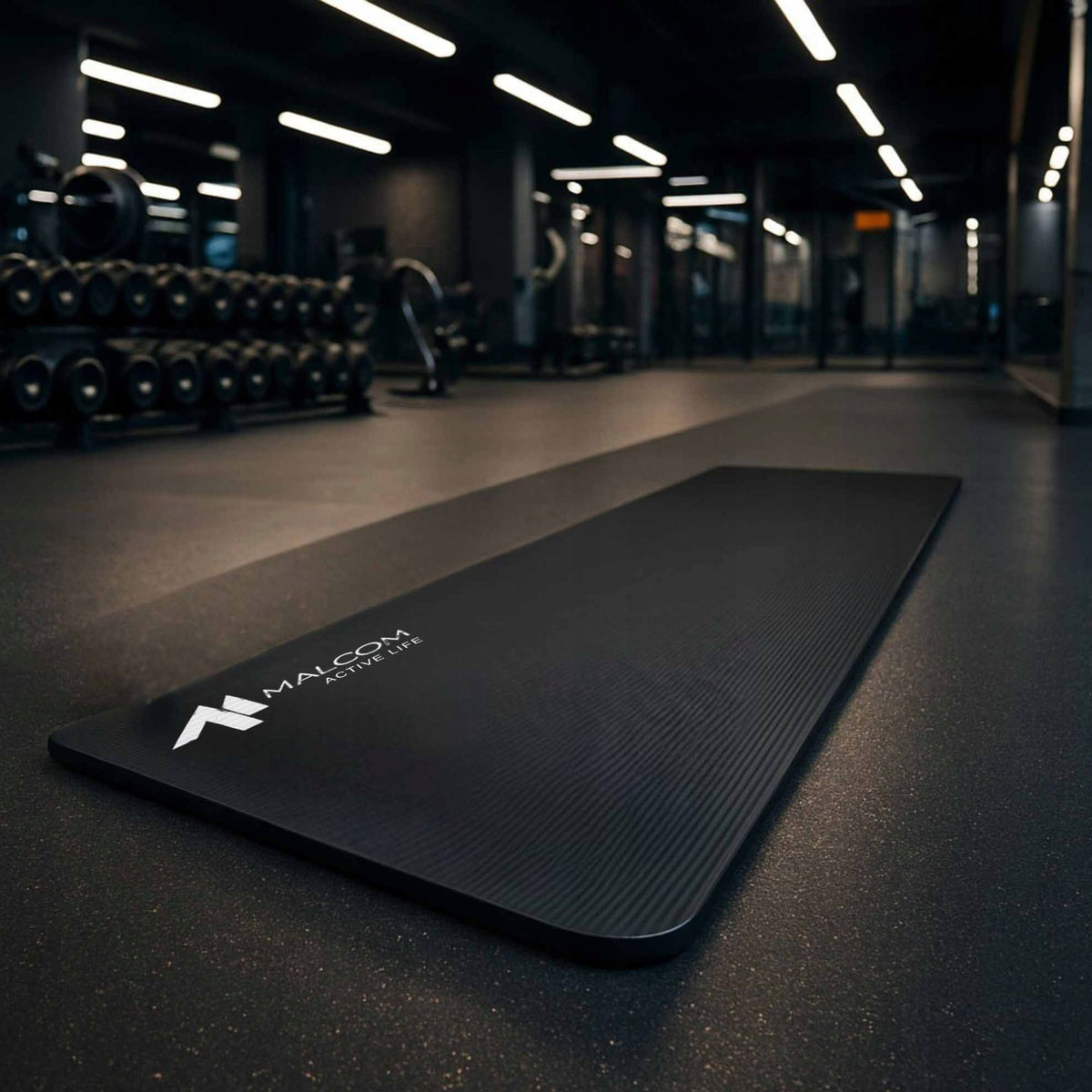 2X THICK YOGA EXERCISE MAT FITNESS GYMNASTIC MAT NBR XXL + BAG Brand Malcom