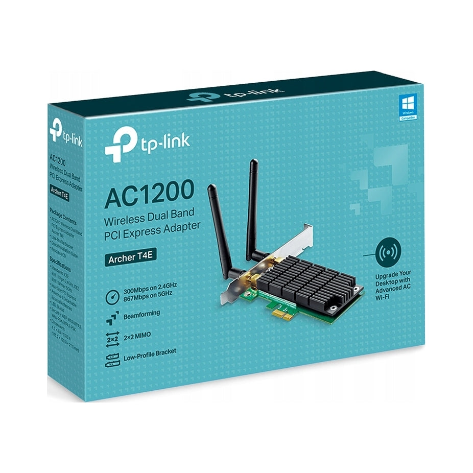 2X TP-Link Archer T4E WiFi AC1200 PCI-E Network Card