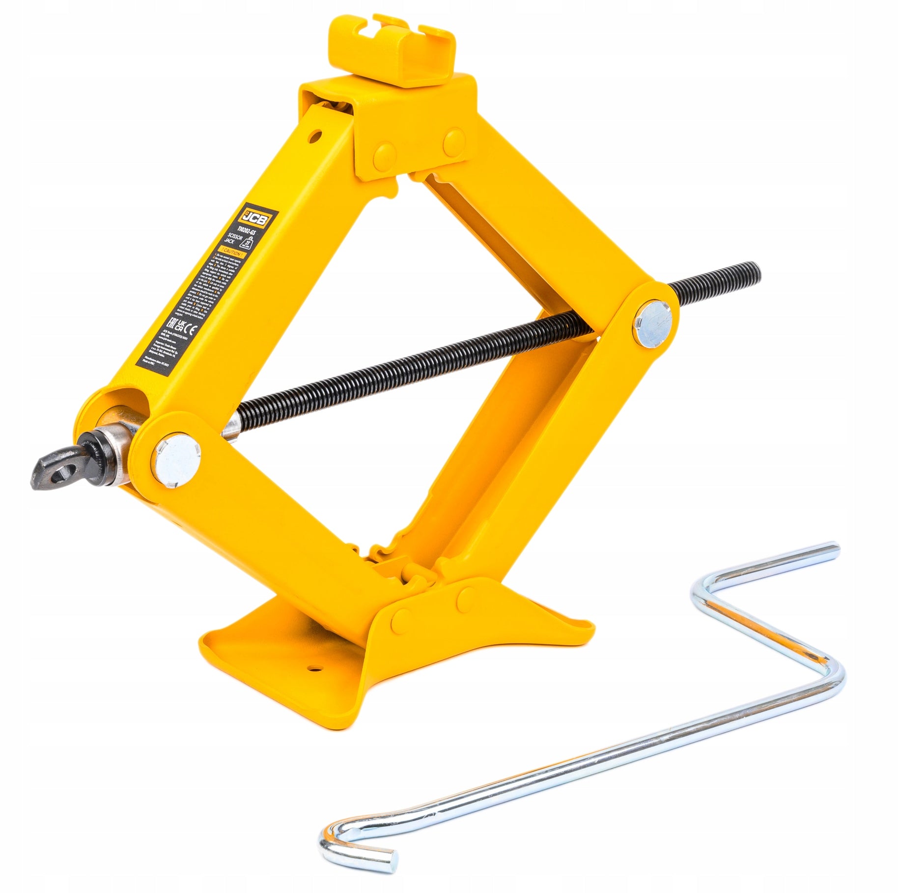 2X TRAPEZOIDAL CAR JACK WORKSHOP WHEEL JACK JCB 2T 2000KG Brand JCB