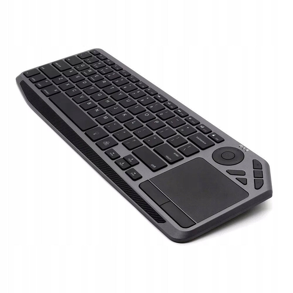 2X Techly Dual BT/RF Touchpad LED RGB Wireless Keyboard Keyboard layout US international (qwerty)