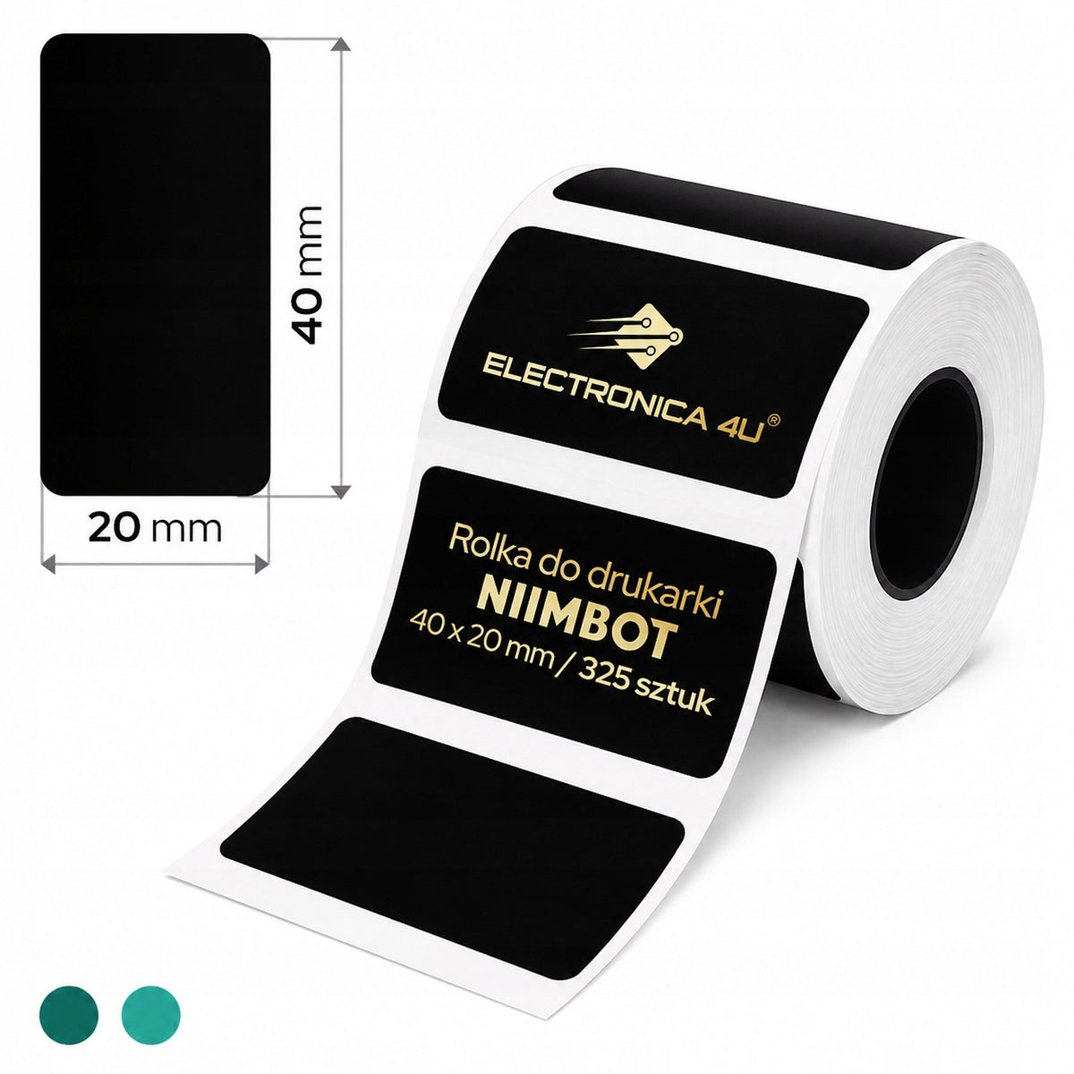 2X Thermal Transfer Self-Adhesive Labels Niimbot M2 M2_H M3 40x