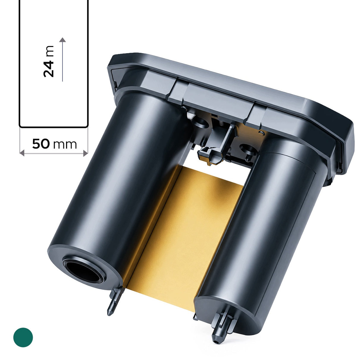 2X Thermal Transfer Tape for Niimbot M2 M2_H Gold Wireless Printer