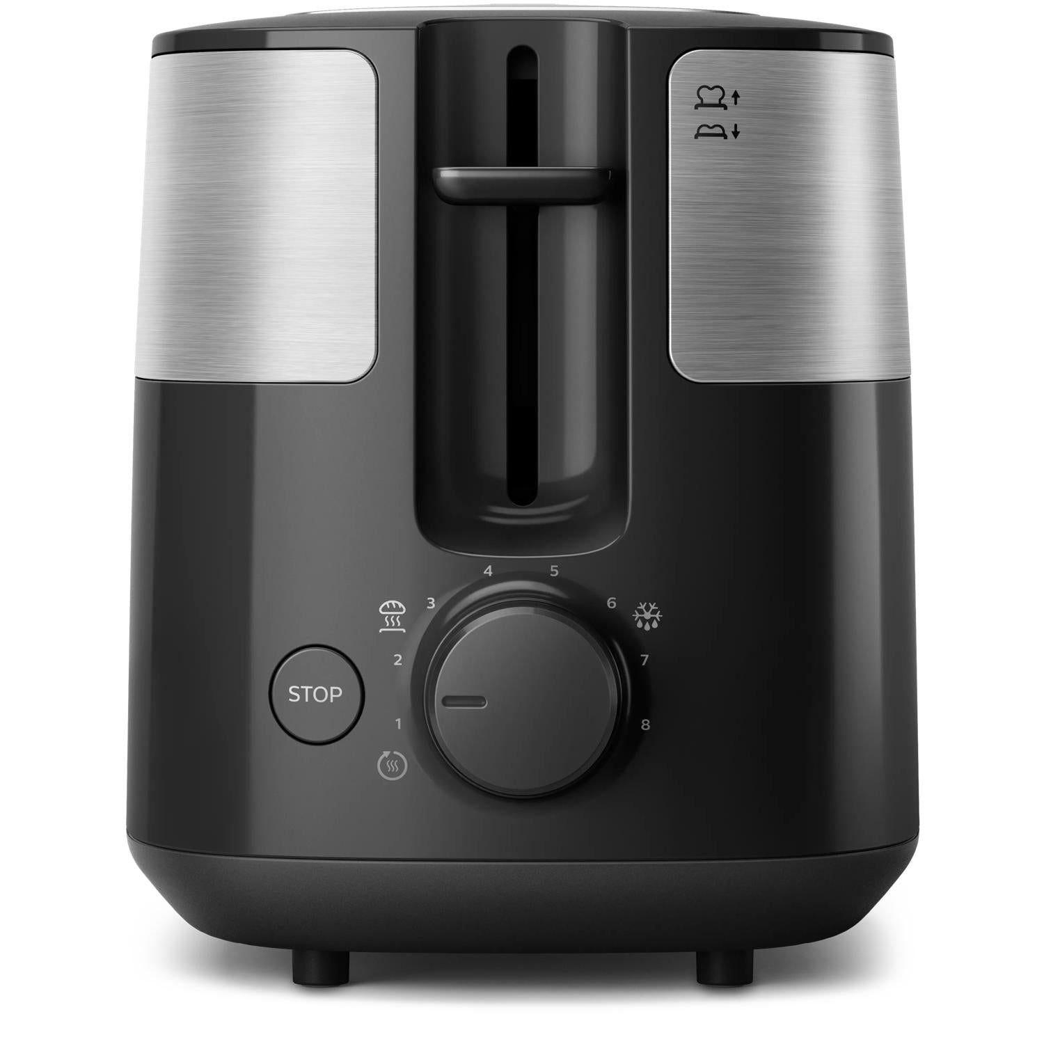 2X Toaster Philips HD2517/90 black 830 W Dominant color black