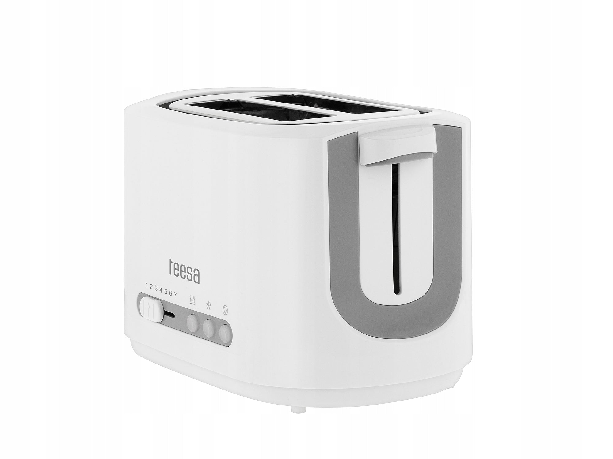 2X Toaster Teesa 850W 2 toast 7 settings tray grate
