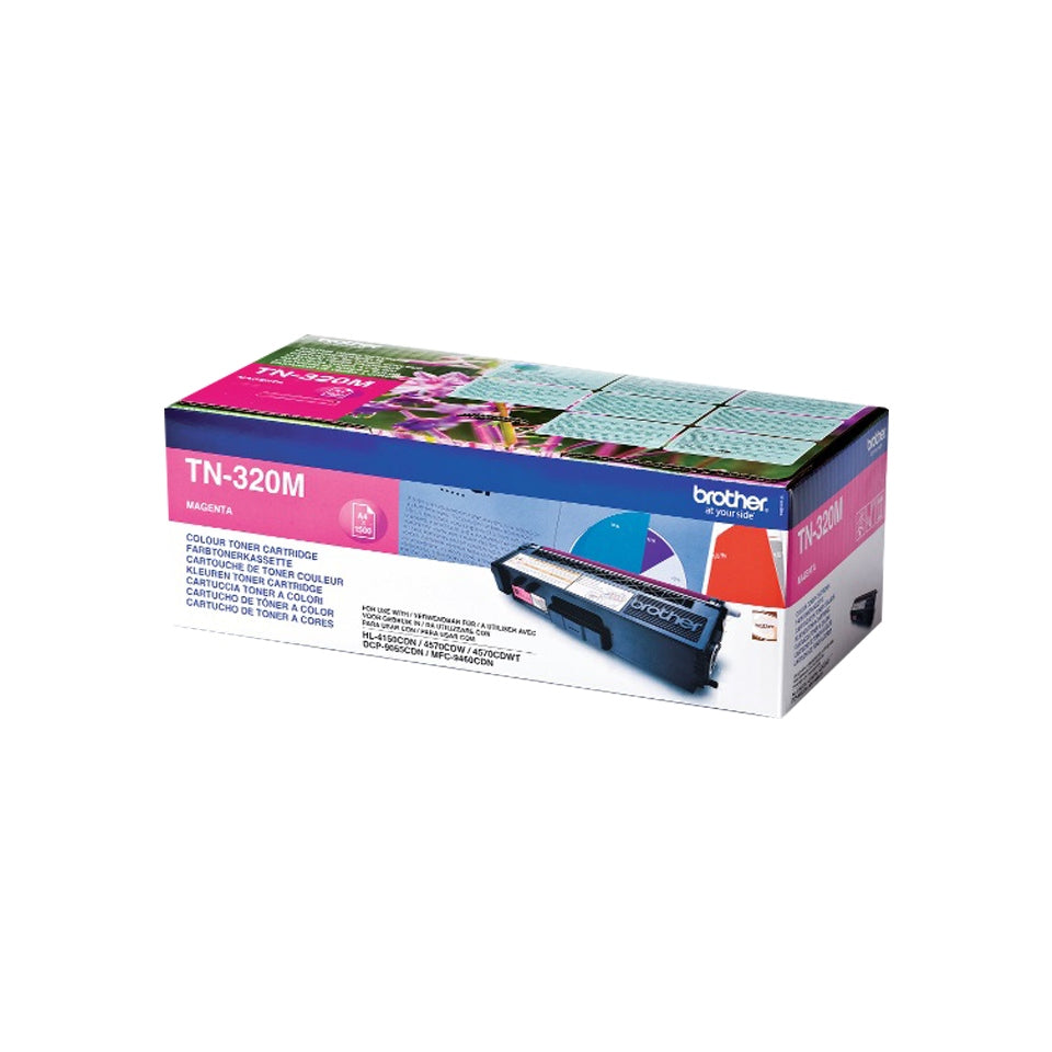 2X Toner Brother TN-320M Magenta
