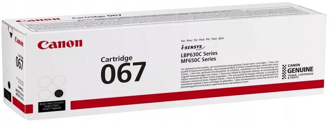 2X Toner Canon CLBP 067 black 1350 str Color black