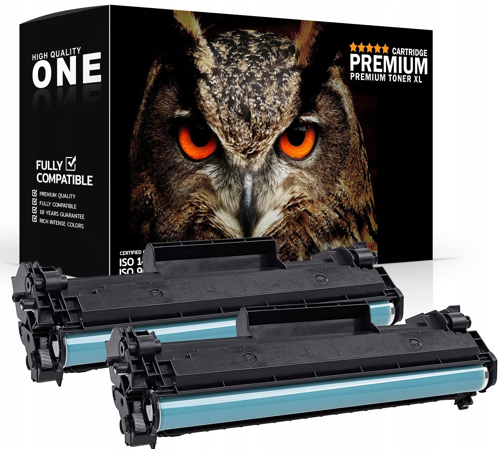 2X Toner Cartridge for HP LaserJet Pro M15a M15w M28w CF244AX