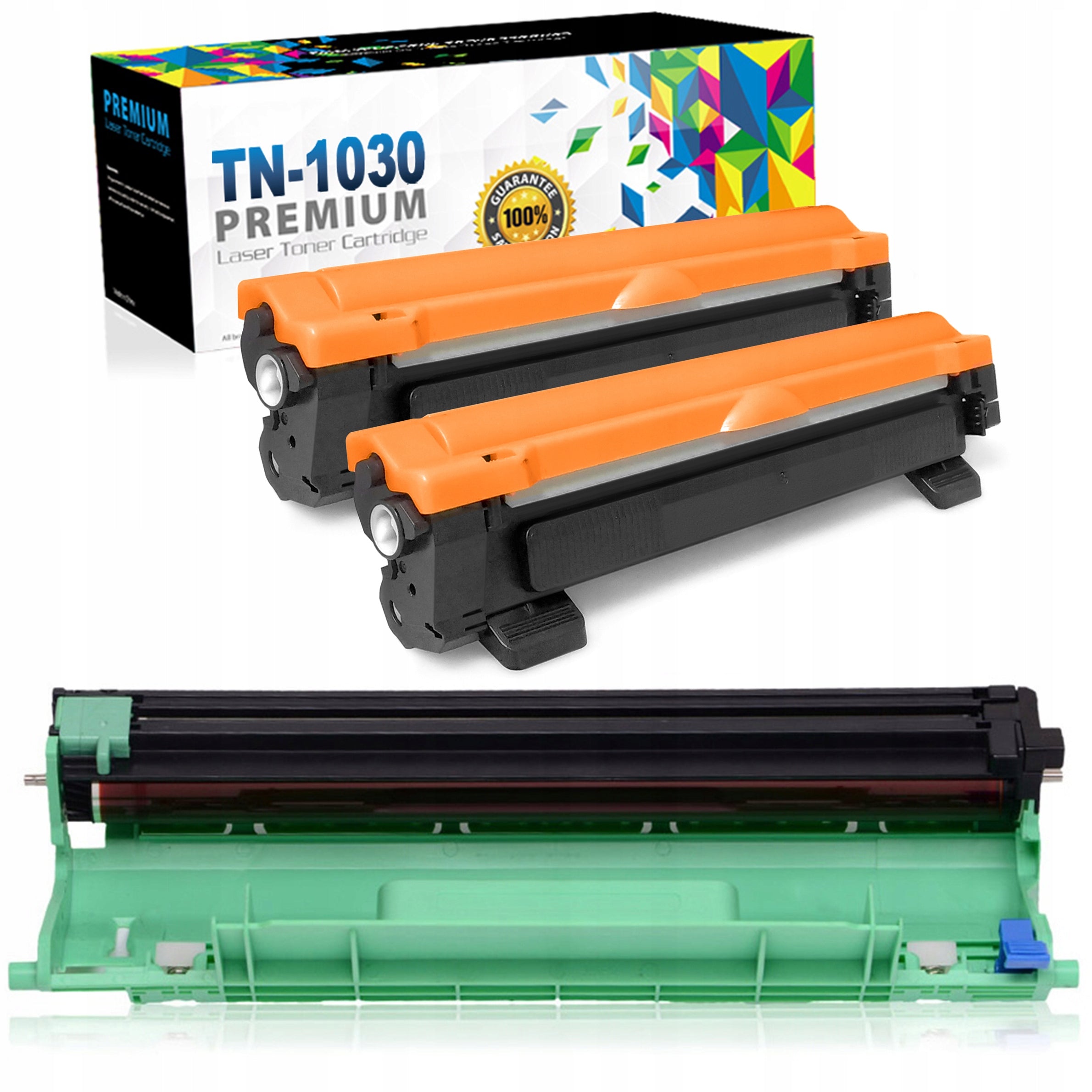 2X Toner + Drum for Brother DCP-1610W DCP-1610WE