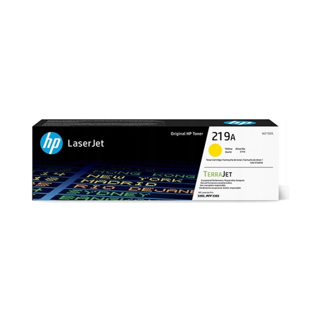 2X Toner HP 219A yellow 1200 pages.
