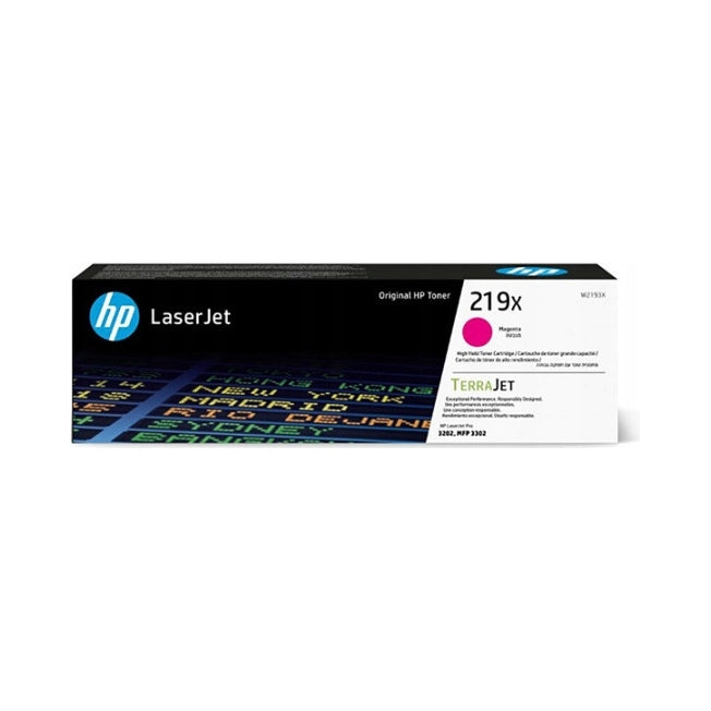2X Toner HP 219X (W2193X) Magenta