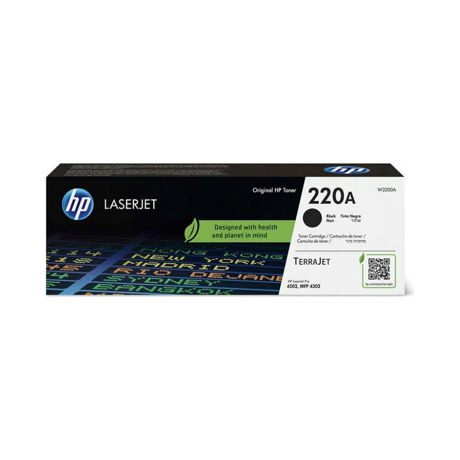 2X Toner HP 220A Black, Up to 2000 Pages