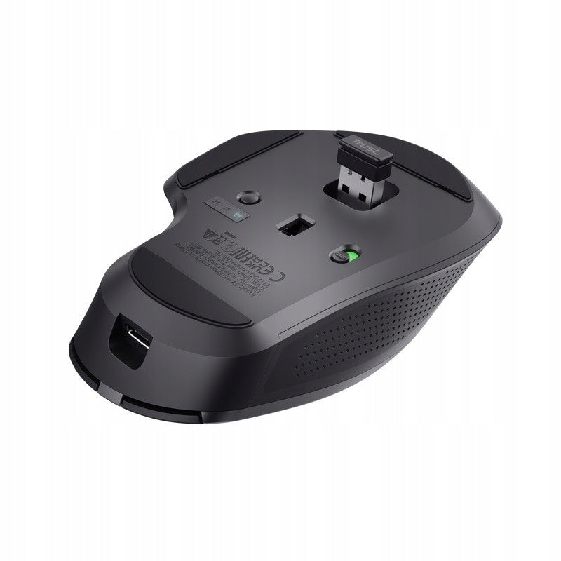 2X Trust OZAA+ MULTI-CONNECT WIRELESS Mouse (Black) Manufacturer Trust