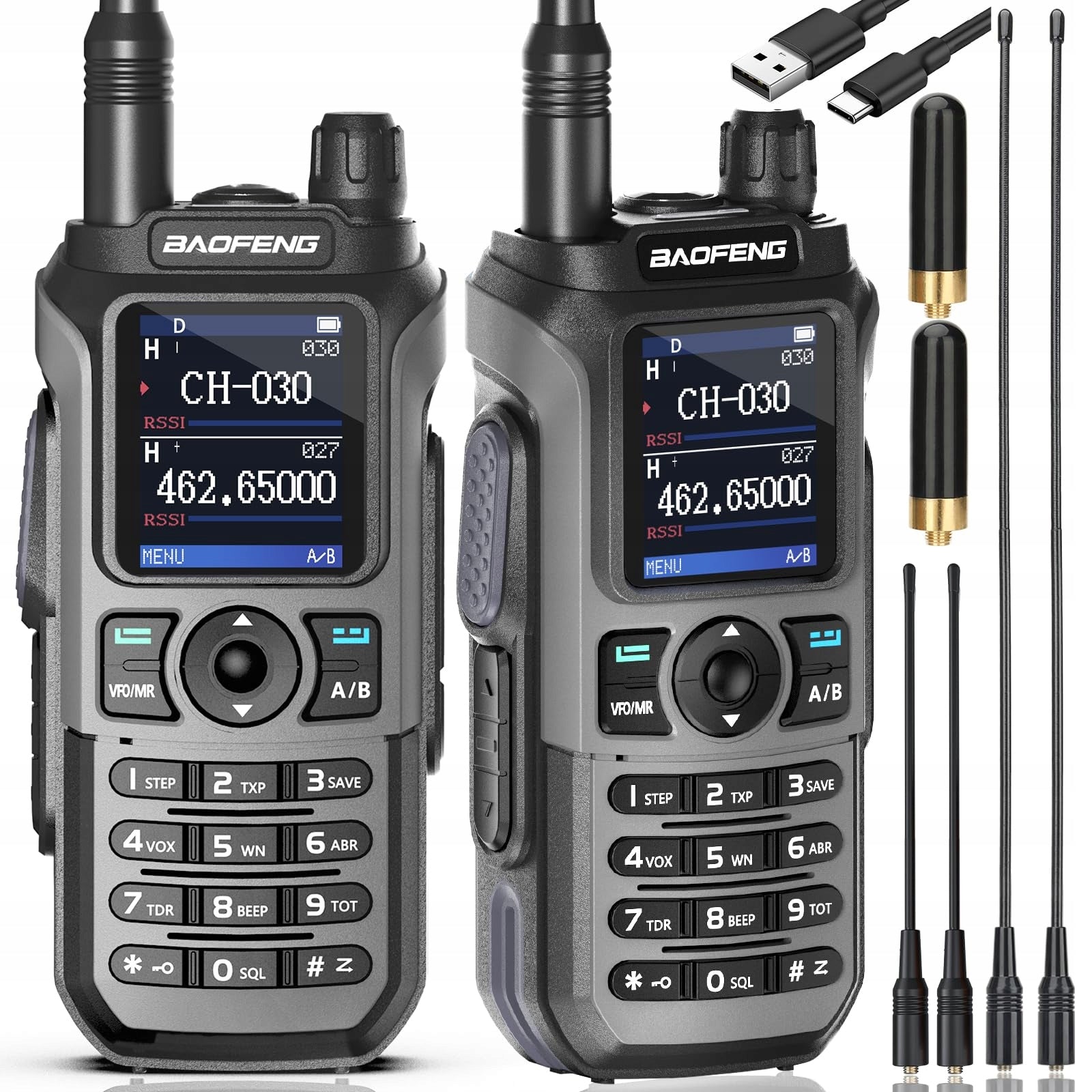 2X Two-Way Radio Baofeng UV-21 Pro 10W