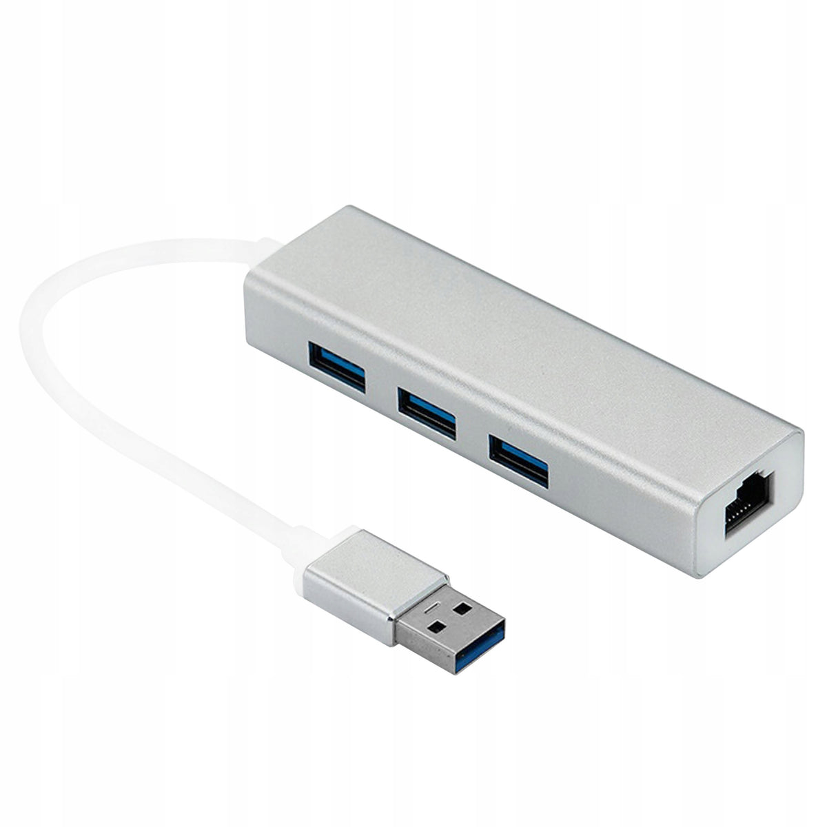2X USB 3.0 LAN RJ45 HUB ADAPTER + 3xUSB GIGABIT APPLE MAC LAN FOR LAPTOP