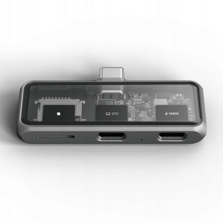 2X USB Hub Satechi Mobile XR Hub with microSD Reader - Mobile USB Adapter- Manufacturer Satechi