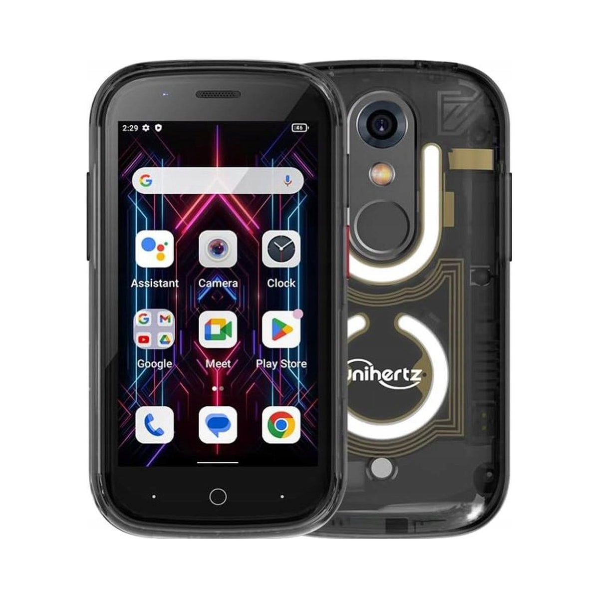 2X Unihertz Jelly Star, 8/256GB, 2000 mAh, smartphone, black