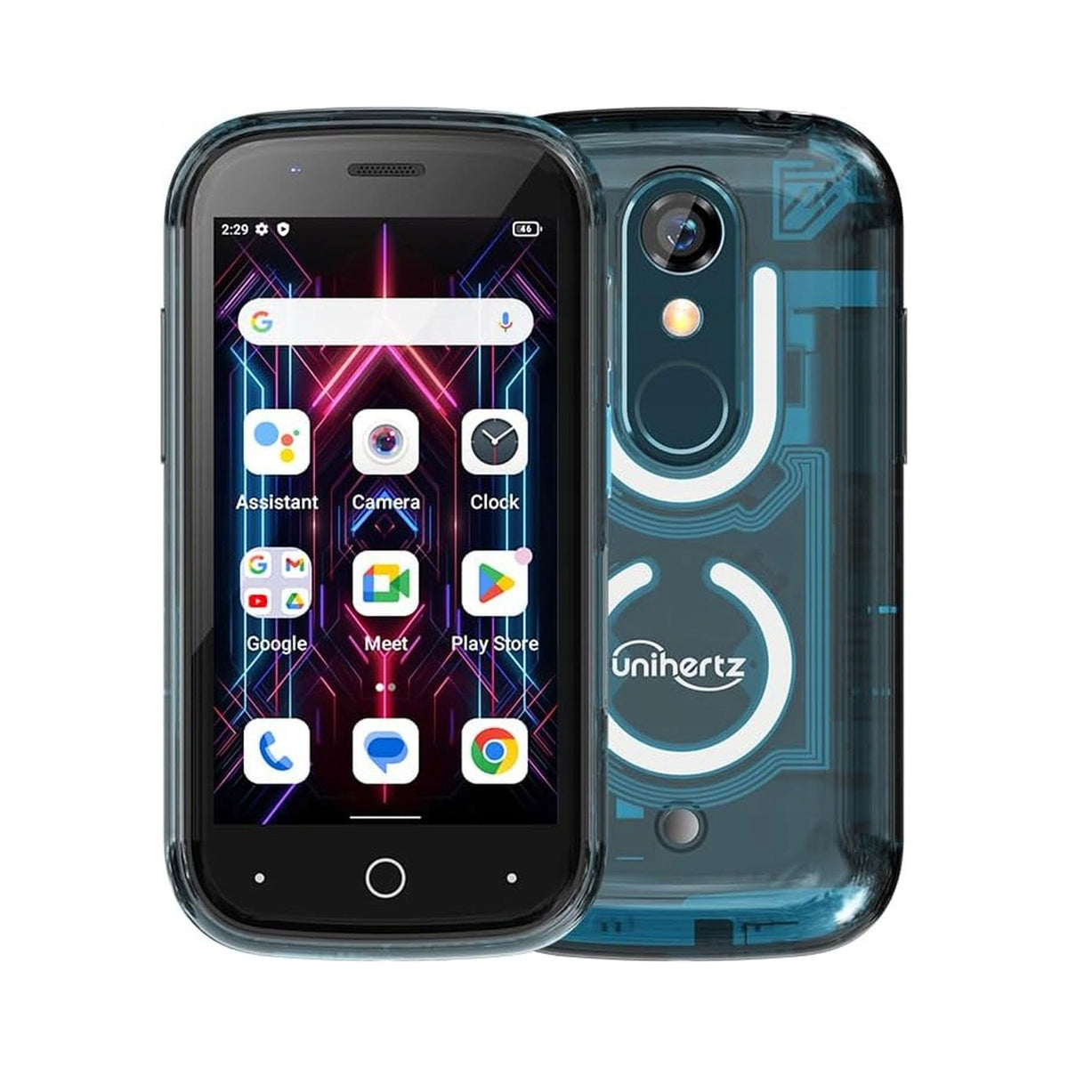 2X Unihertz Jelly Star 8/256GB, 2000 mAh, smartphone, blue