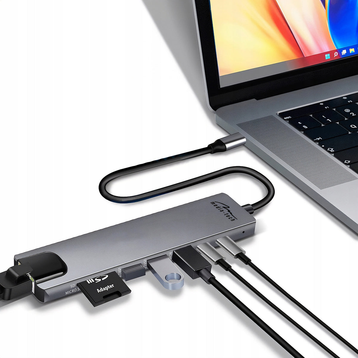 2X Universal Docking Station USB HDMI MacBook HUB Manufacturer code MT5046