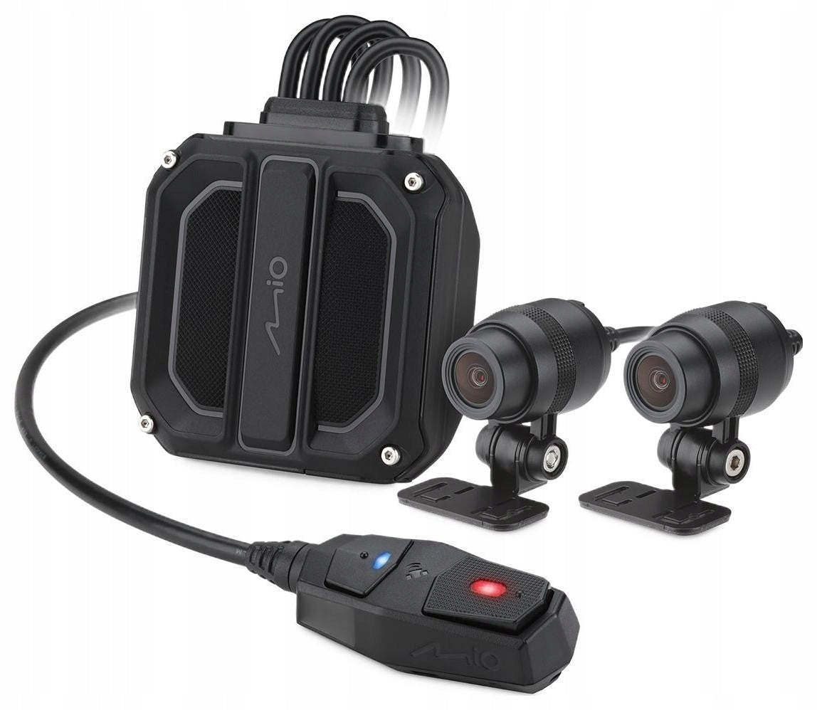 2X VIDEO RECORDER MIO MIVUE M820WD DASH CAM FOR DUAL MOTOR