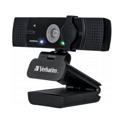 2X Verbatim AWC-03 4K UHD USB 2.0 Webcam with Dual Microphone
