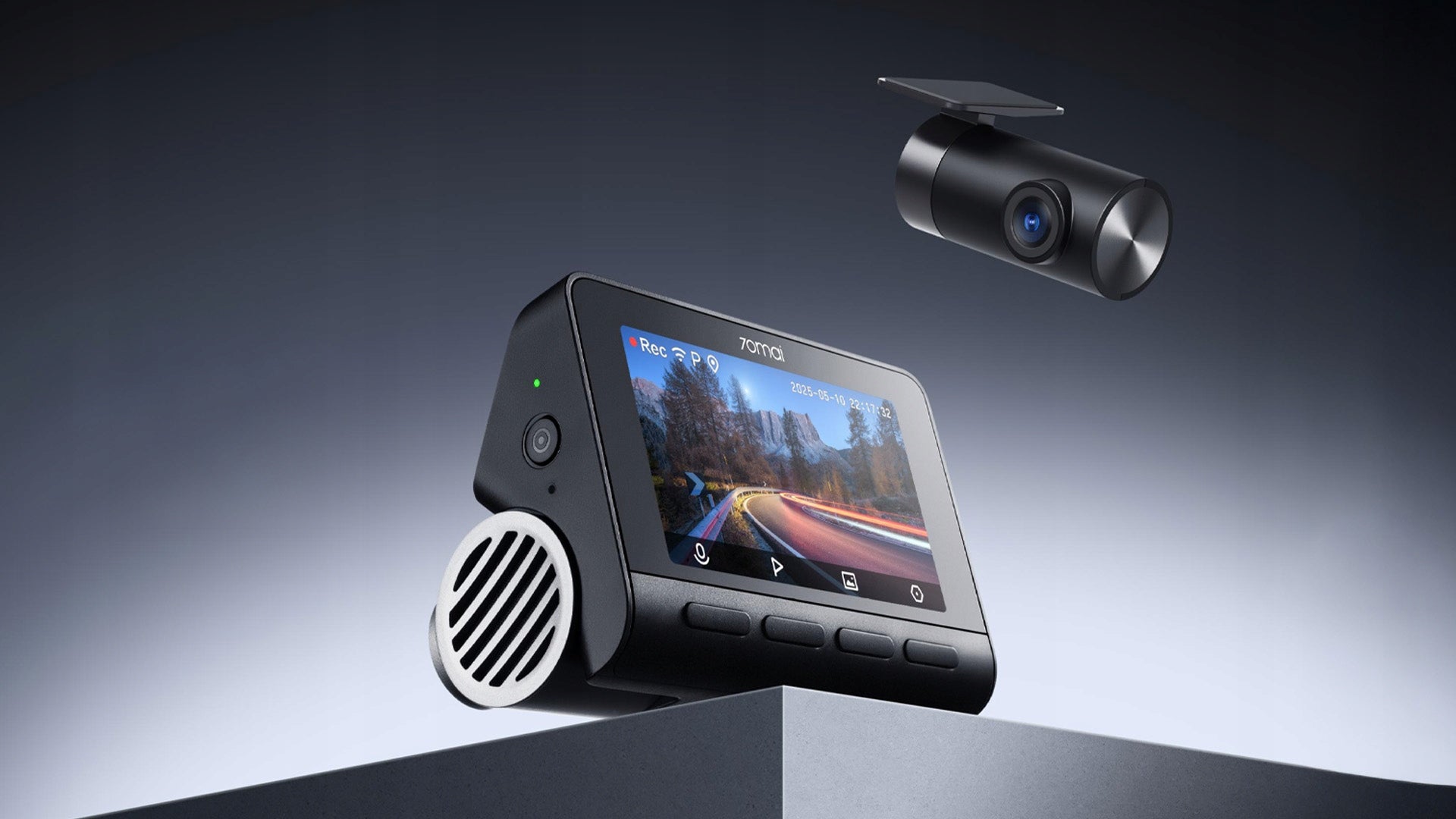 2X Video Recorder + Rear Camera 70MAI A800SE RC22 Camera Black Brand 70mai