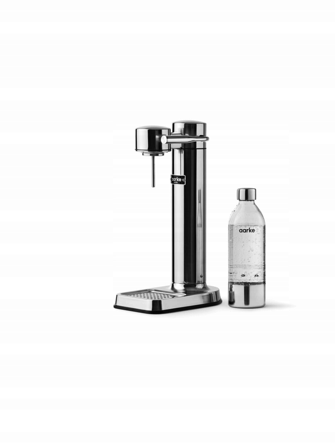 2X WATER SATURATOR HAND STAINLESS STEEL 800ML ELEGANT WITH PREMIUM BOTTLE Brand Aarke