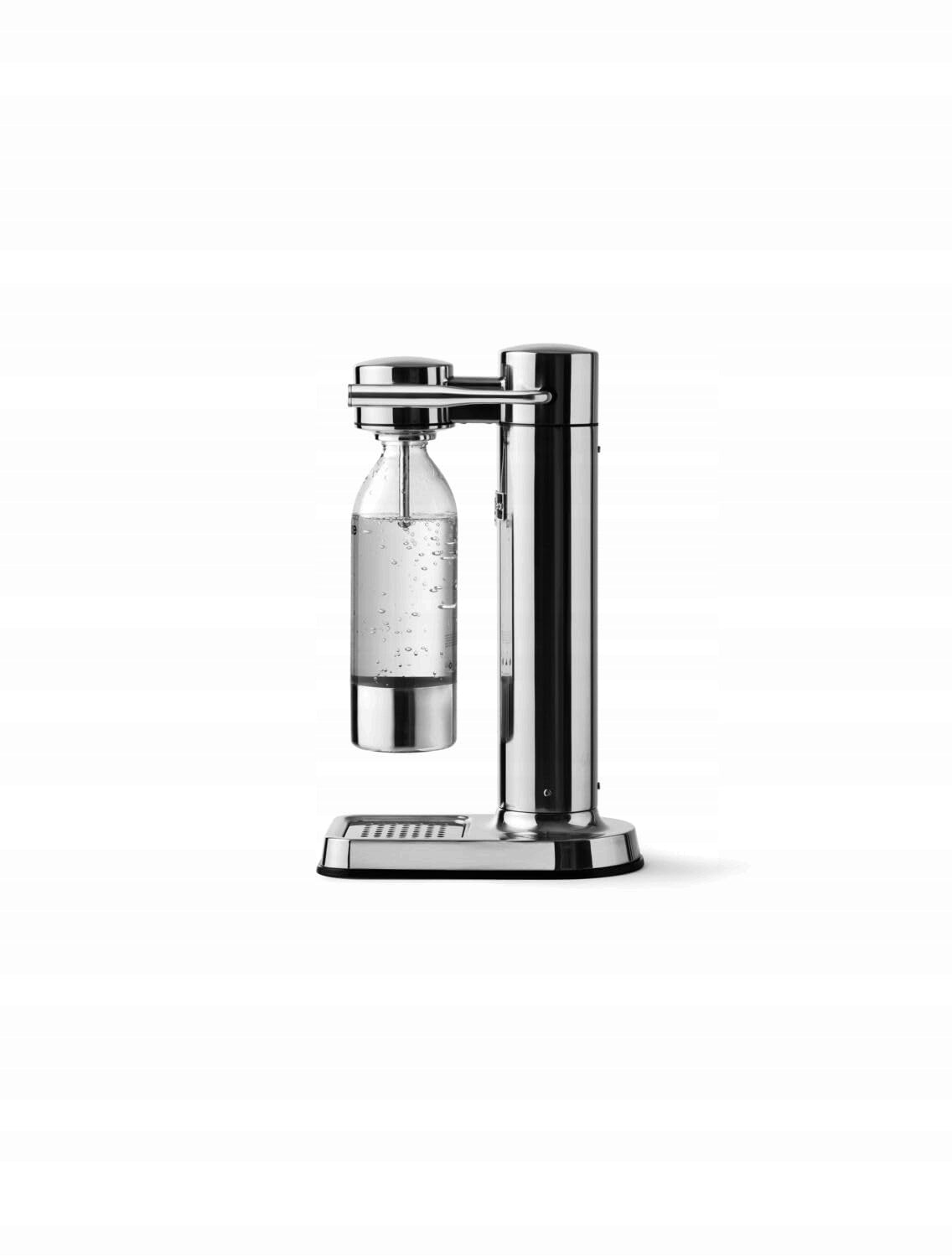 2X WATER SATURATOR HAND STAINLESS STEEL 800ML ELEGANT WITH PREMIUM BOTTLE Dominant color silver/gray