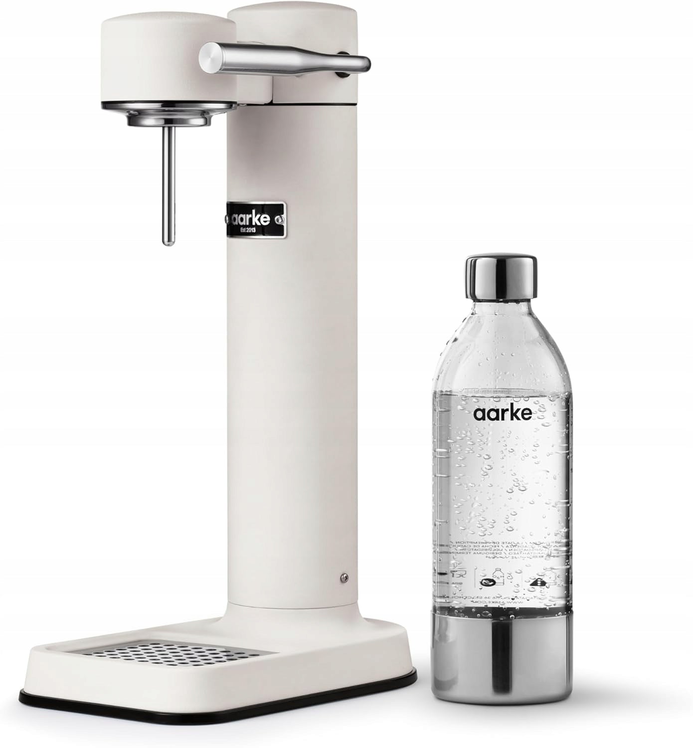 2X WATER SATURATOR HAND STAINLESS STEEL 800ML ELEGANT WITH PREMIUM BOTTLE