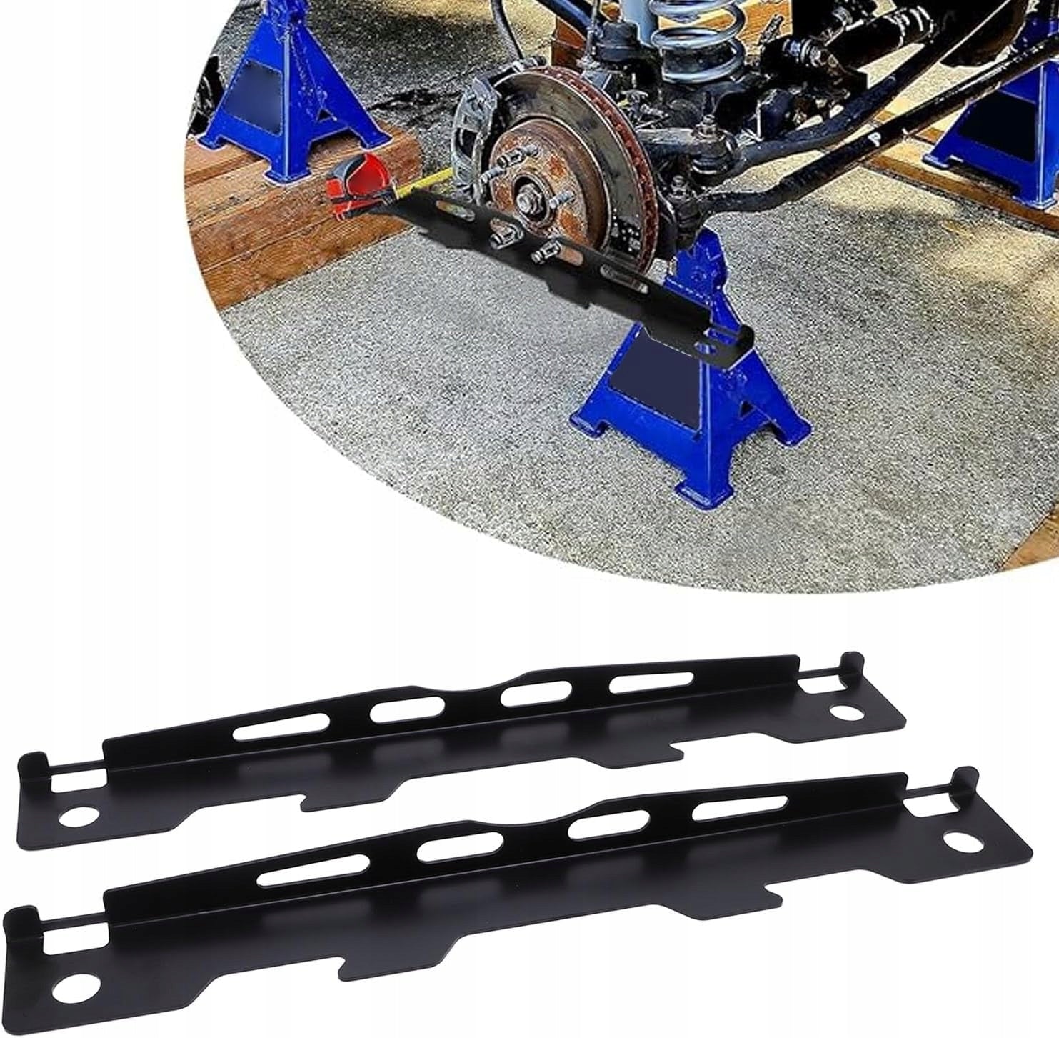 2X WHEEL ALIGNMENT TOOLS MEASURING PLATE ACCURATE SUSPENSION MEASUREMENT Brand no brand