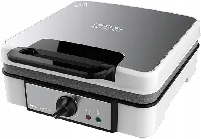 2X Waffle Iron Cecotec Fun Gofrestone 4Inox Power rating 1200 W