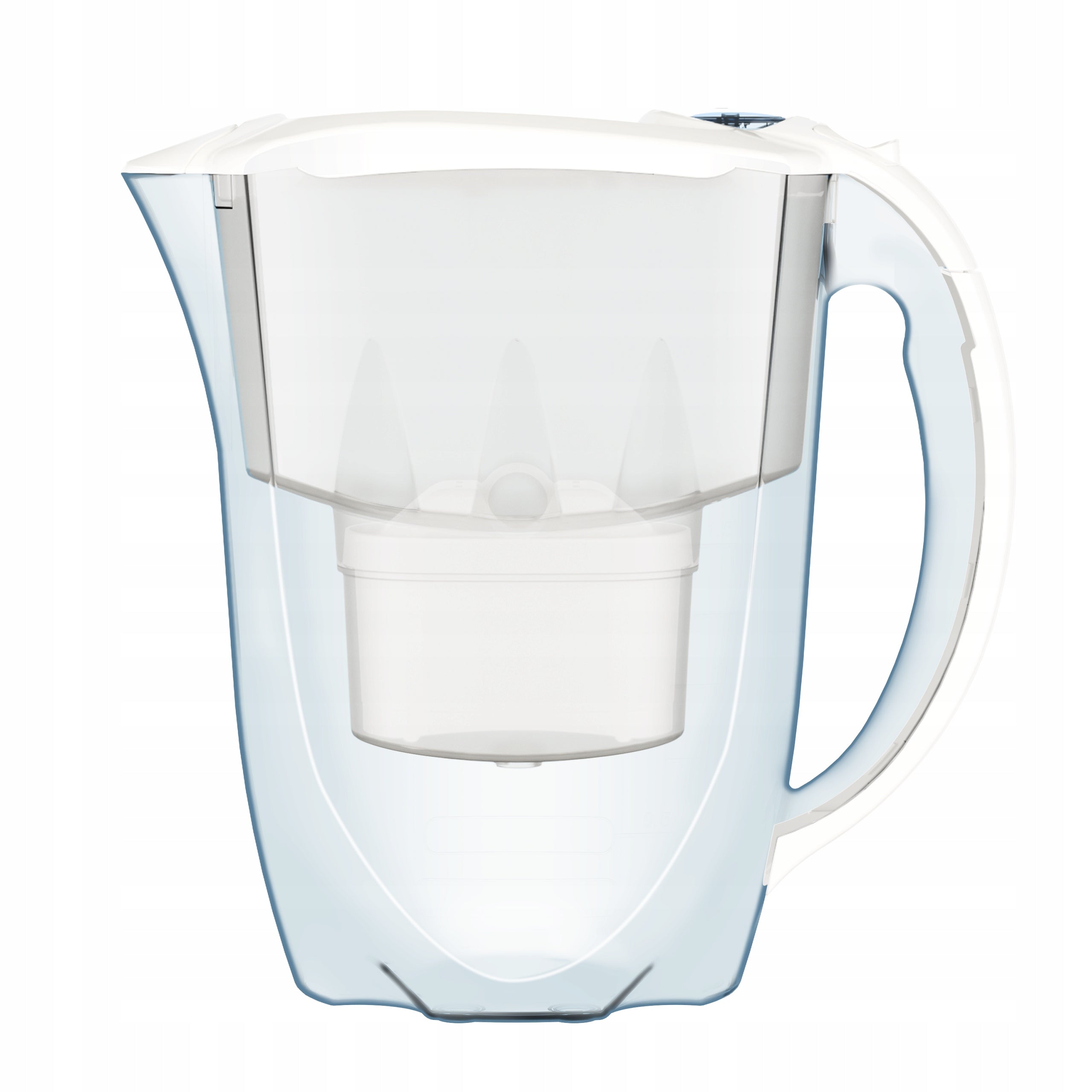 2X Water filter jug Aquaphor Amethyst White + 6 maxfor filters Model Amethyst