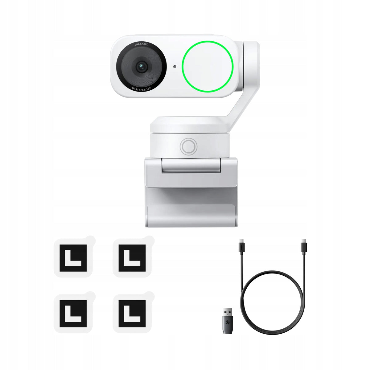 2X Webcam Insta360 Link 2 Standard Arctic White Brand Insta360