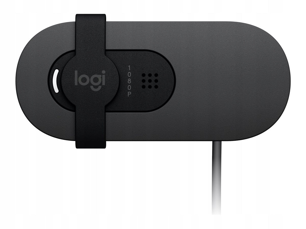 2X Webcam Logitech Brio 105 FHD with microphone black Brand Logitech