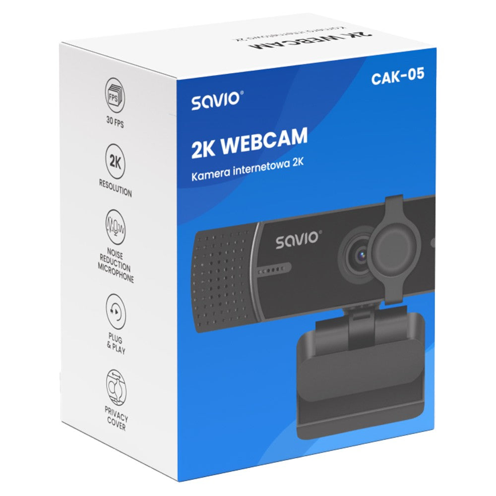 2X Webcam SAVIO CAK-05 Brand Savio