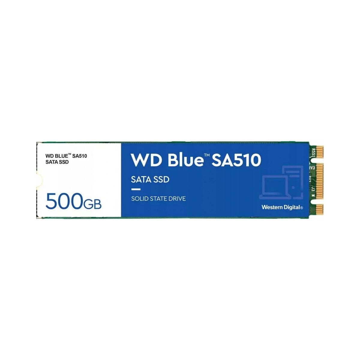 2X Western Digital SA510 500GB M.2 SATA III SSD