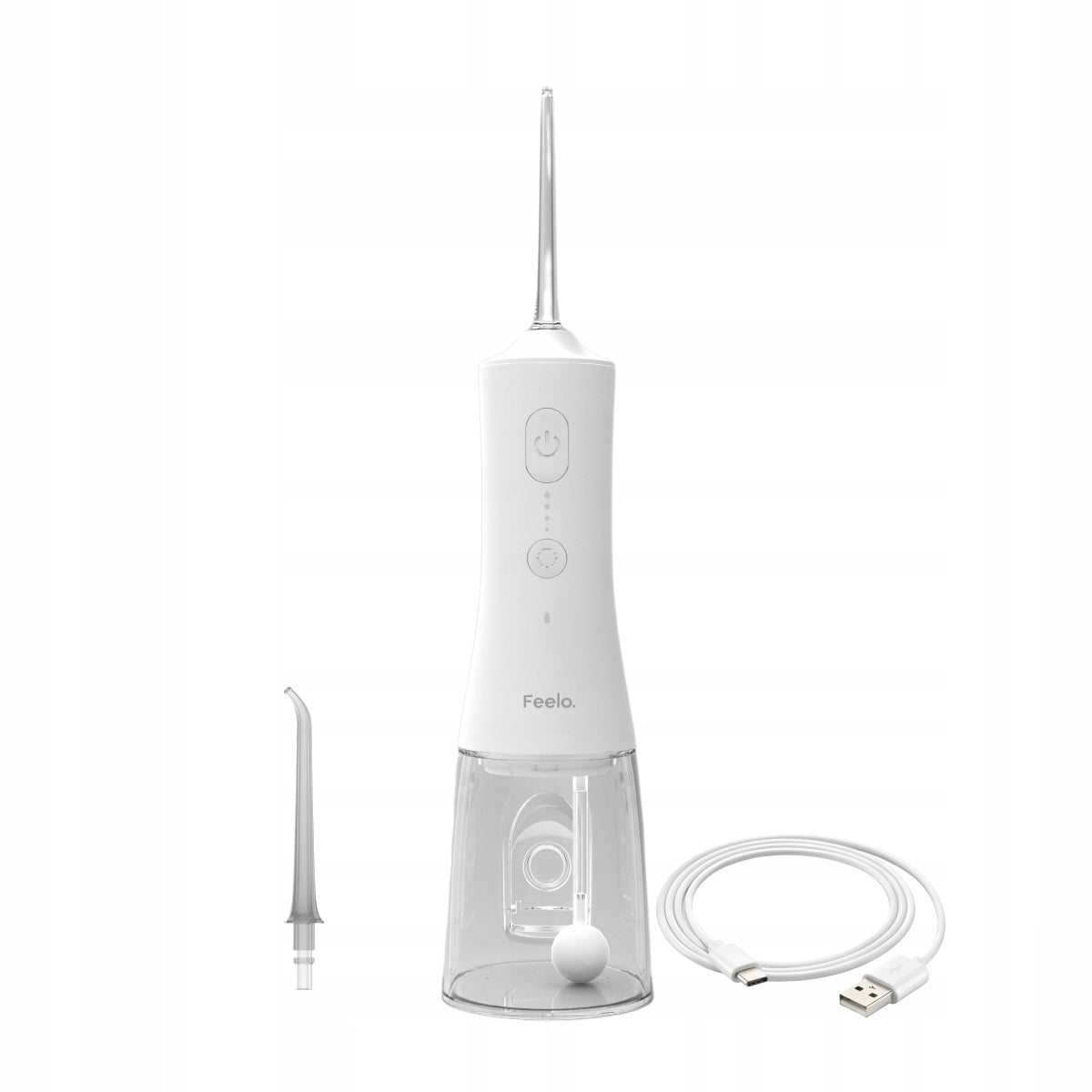 2X Wireless Irrigator Feelo PRO White with Gravity Ball Model PRO (White)